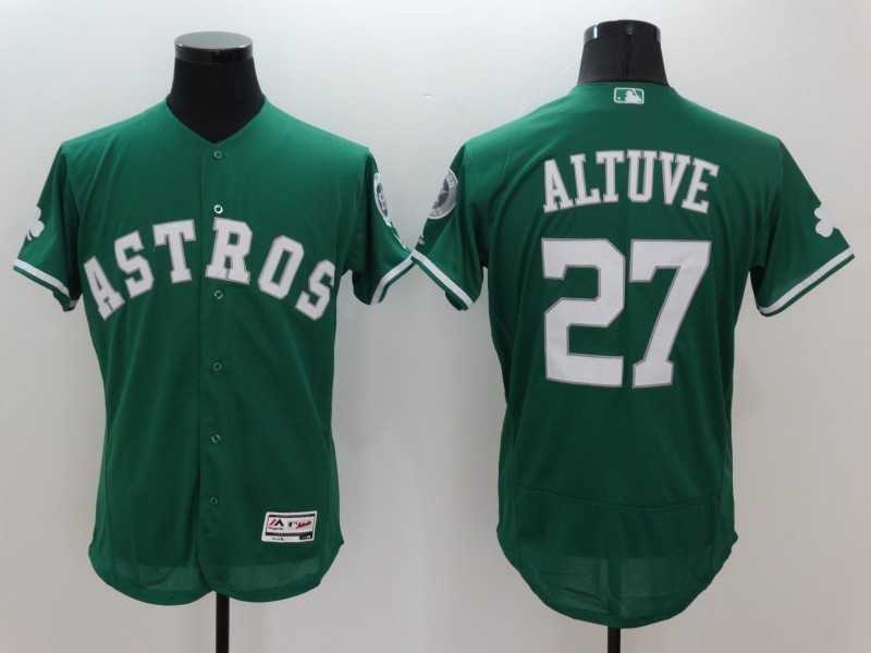 Houston Astros #27 Jose Altuve Green Celtic 2016 Flexbase Collection Stitched Baseball Jersey,We sell and wholesale Houston Astros #27 Jose Altuve Green Celtic 2016 Flexbase Collection Stitched Baseball Jersey on line form chian!